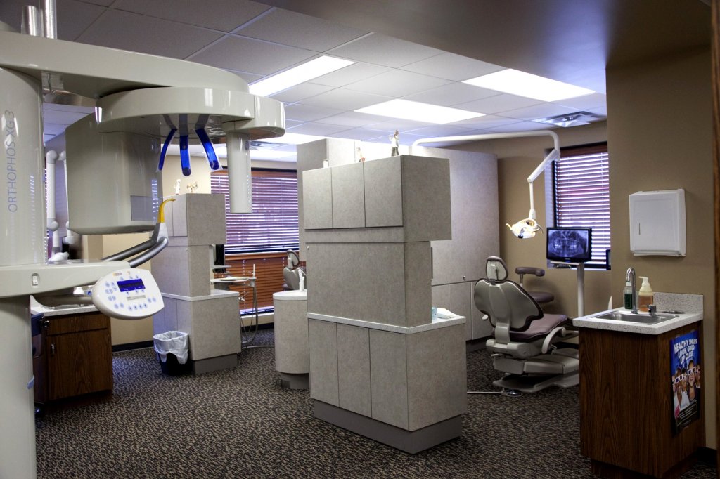 Dental exam room