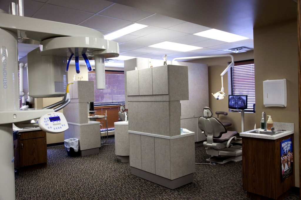 Dental exam room